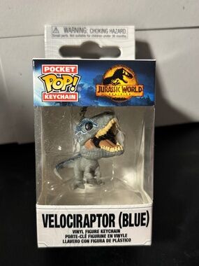 Velociraptor *Blue* Funko key Chain